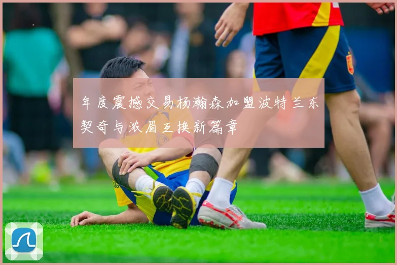 年度震撼交易杨瀚森加盟波特兰东契奇与浓眉互换新篇章